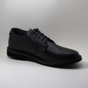 Musta toiminta nahka Oxford-mekko sotilashenkilöstön miesten kengät